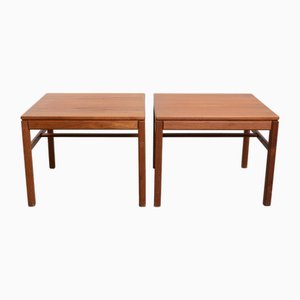 Swedish Side Tables by Sven Engström & Gunnar Myrstrand, Set of 2