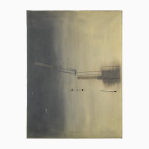 Douglas Swan, Cellar Air, 1974, óleo sobre lienzo