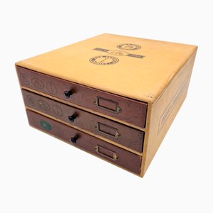 Kurzwarenbox mit Schubladen von Thiriez & Cartier Bresson, 1900er