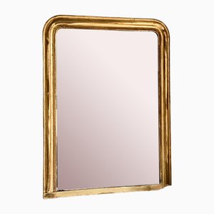 Specchio Luigi Filippo in foglia d'oro