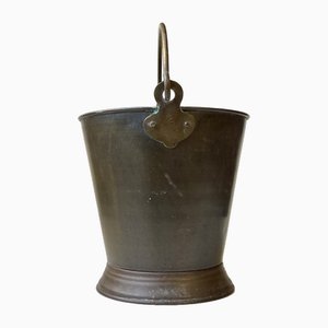 Vintage Anglo-Indian Narang Bucket in Brass, 1940s
