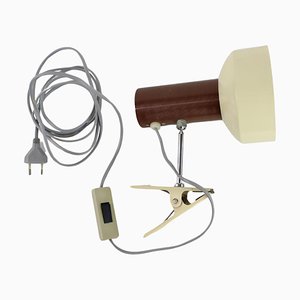 Mid-Century Lampe mit Clip, Napako zugeschrieben, 1970er