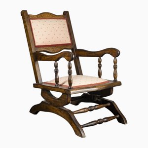 Wooden Children's Rocking Chair, 1960s