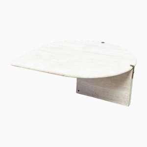 Droplet Coffee Table in Travertine