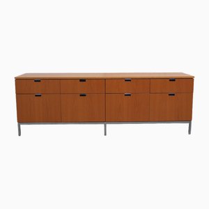 Freestanding 8-Drawer Credenza in Oak by Florence Knoll for Knoll, 1961