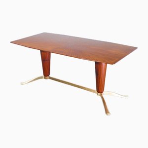 Italian Dining Table in Wood, 1940s