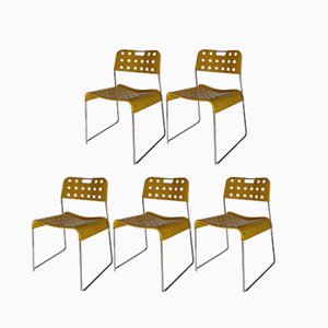 Vintage Omkstak Chairs by Rodney Kinsman, Set of 5