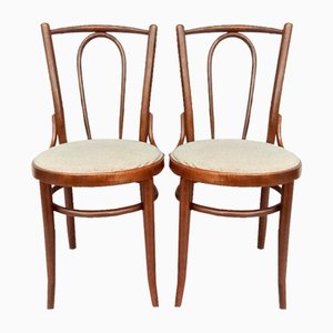 Beech Bentwood Chairs from Tatra, 1960s, Set of 2