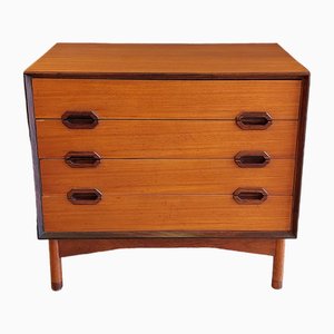 Teak Chest of Drawers, Italy, 1960s