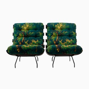 Costela Lounge Chairs by Hauner & Eisler for Forma Moveis, 1950s, Set of 2