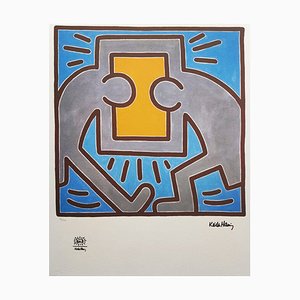 Keith Haring, Komposition, 1990er, Lithographie