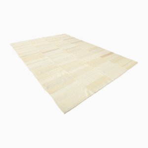 Modernistischer Kelim Teppich aus Wolle