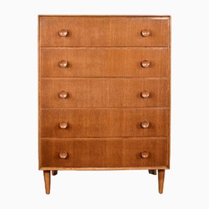 Vintage Chest of Drawers in Oak from Meredew, 1960s
