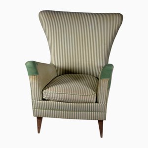 Armchair with Wooden Feet, 1960s