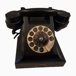 Bakelite Phone from Ericsson, 1930s