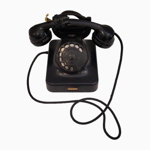 Italienisches Telefon aus Bachelit von SAF Nat Milan, 1950er