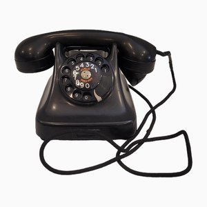 Vintage Swedish Phone in Bakelite attributed to Ericsson, 1950s