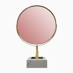 Miroir de Table Doré, 1960s