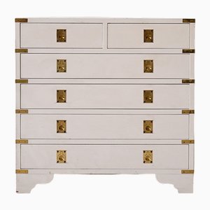 White Chest of 6 Drawers, 1960s