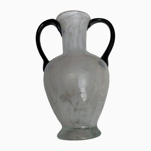 Jarrón de cristal de Murano de Seguso, años 40