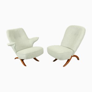 Congo & Pinguin Lounge Chairs by Theo Ruth for Artifort, the Netherlands, 1957, Set of 2