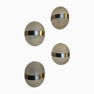 Clio Wall Sconces by Sergio Mazza for Artemide, 1963, Set of 2