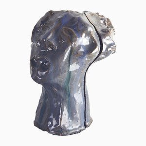 Adriano Tuninetto, Sculpture Femme Expressionniste, 1960s, Terre Cuite