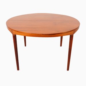 Vintage Round Dining Table in Rosewood, 1950s