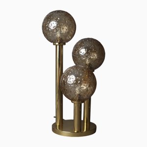 Space Age Sputnik Table Lamp Brass, 1970s