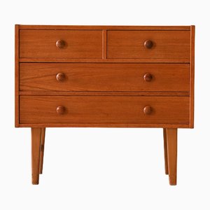Small Scandinavian Chest of Drawers in Teak, 1960s