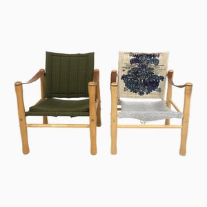 Set de Fauteuils par Elias Svedberg pour Nordiska Kompaniet, Suède, 1960s