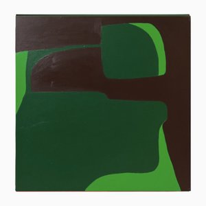 Bodasca, Équilibre vert, Acrylic on Canvas