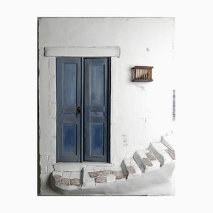 Puerta con escalones, España, 2000s, Técnica mixta