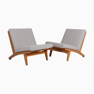 Lounge Chair Model GE-370 attributed to Hans J. Wegner for Getama, 1960s