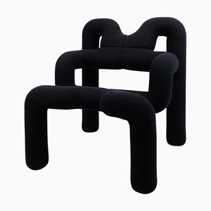Chair in Wool Textile by Terje Ekstrøm for Norwedian Devold, 2000s