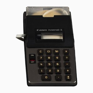 Calculadora de impresión térmica Pocketronic 2 sin fuente de alimentación de Canon