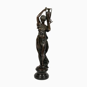 A. Carbier, Grande Sculpture Figurative, 19ème Siècle, Bronze