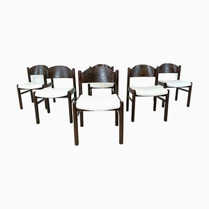 Brutalist Dining Chairs, 1960s, Set of 6