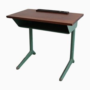 Mesa de escritura infantil industrial de Marko, años 50