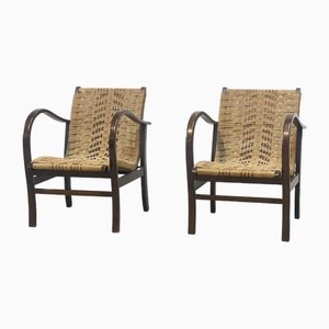 Lounge Chairs by Erich Dieckmann, 1930s, Set of 2