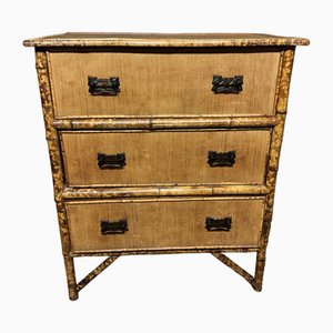 Victorian Bamboo Chest of Drawers
