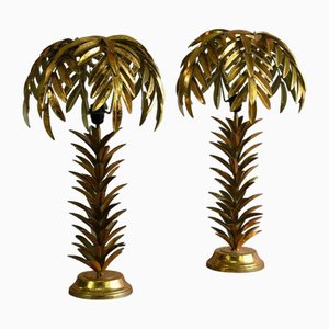 Lampade vintage a forma di palma, set di 2