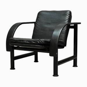 Fauteuil Arc Vintage Noir