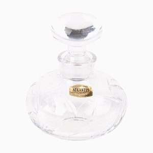 Parfümflasche aus geschliffenem Kristallglas