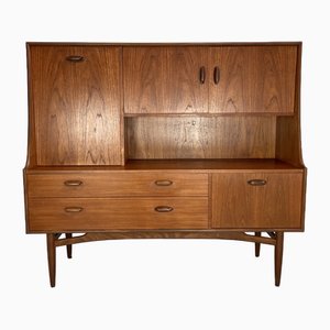 Vintage Highboard by Victor Wilkins for G-Plan, 1960s