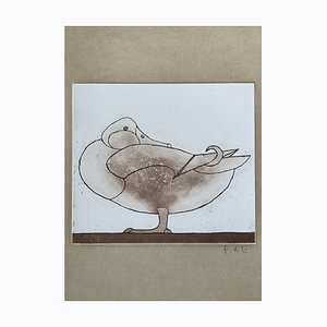 François Xavier Lalanne, Le Canard (El pato), década de 2000, Grabado