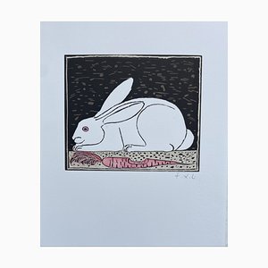 François-Xavier Lalanne, Le Lapin (El conejo), 2004, Litografía