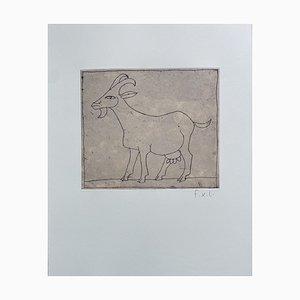 François-Xavier Lalanne, La Chèvre (Die Ziege), 2004, Lithographie