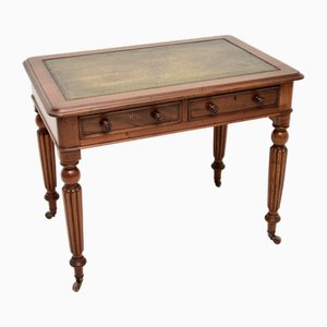 Victorian Leather Top Writing Desk, 1860s