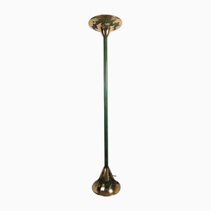 Brutalist Bronze Floor Lamp by Valentí